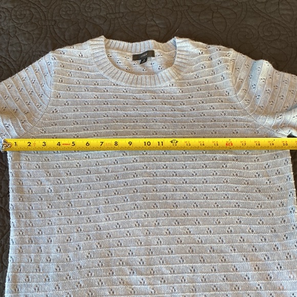 J crew sweater. Blue. Size medium. Worn once - Picture 10 of 10